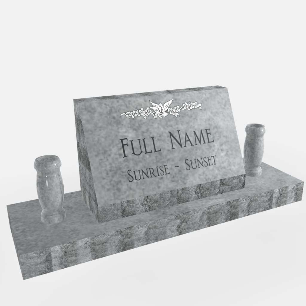 Slant Headstone Configurator Headstone App