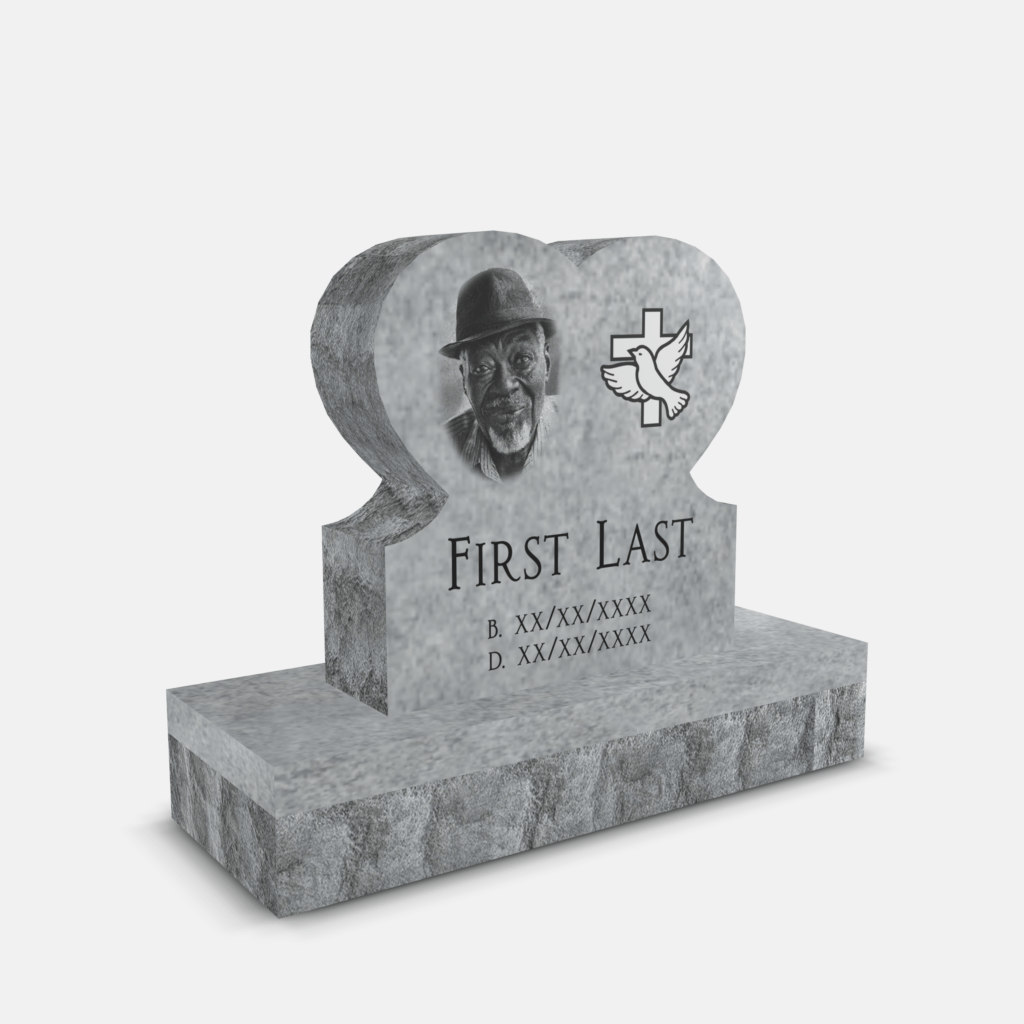 Heart Headstone Configurator Headstone App